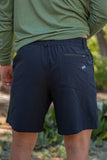 THE NELLY EVERYDAY MATTE BLACK SHORTS