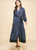 NAVY ALL THE WAY DRESS