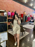 NOTHING BUT TAN ROMPER